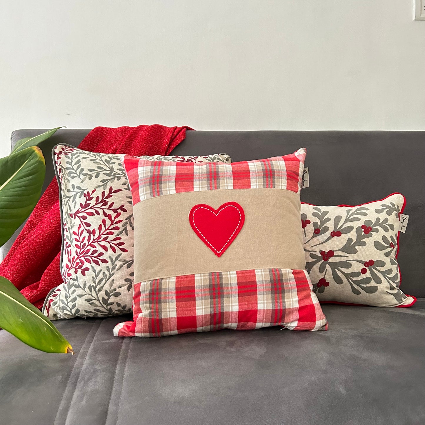 Festive Love Cushion Cover