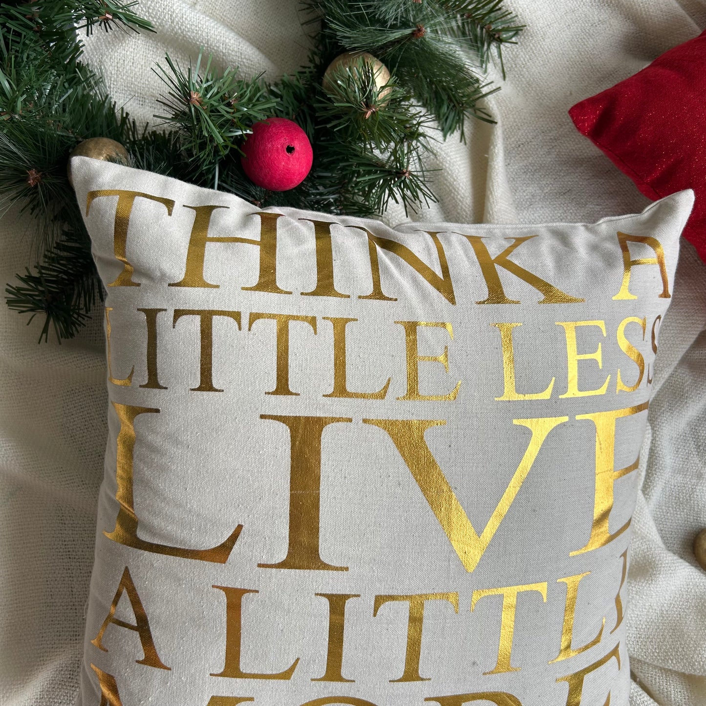 LIVE Cushion Cover