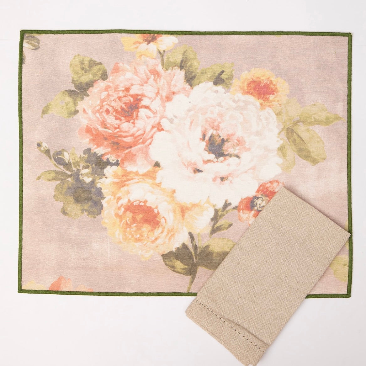 Breakfast Rose Placemats