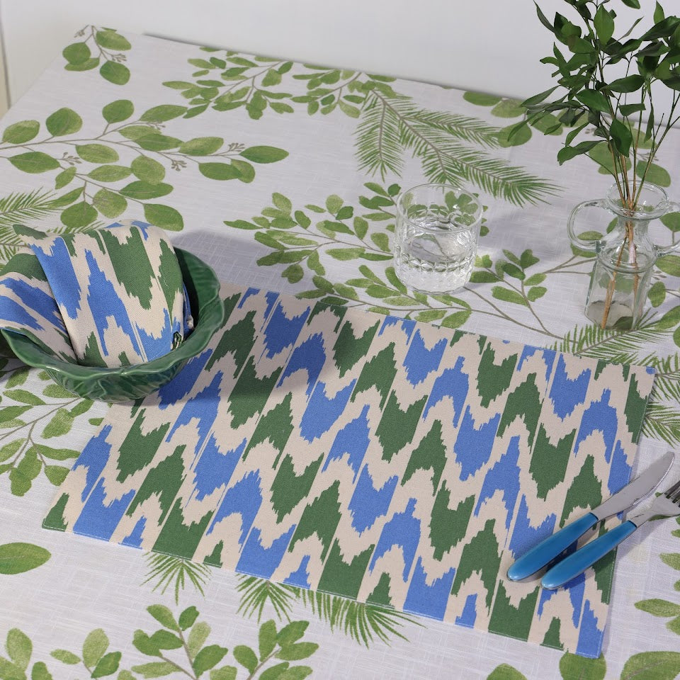 Ikat Blue Napkin