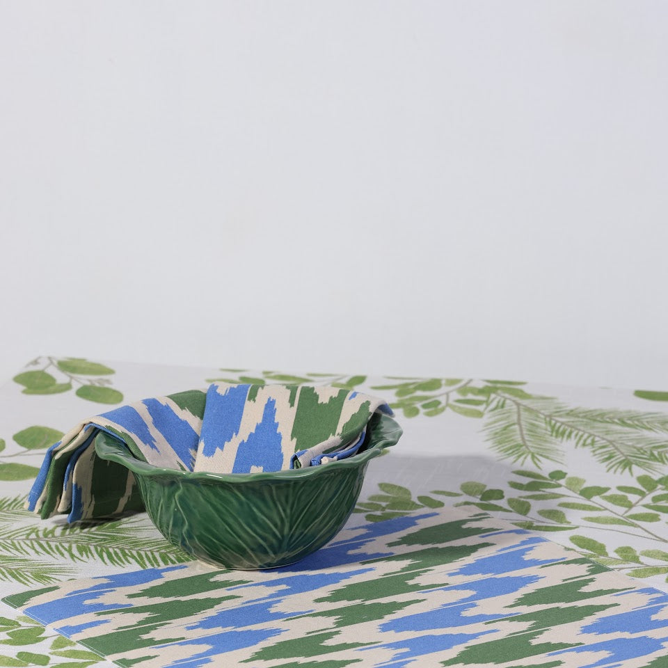 Ikat Blue Napkin