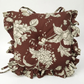 Imperial Bloom Chair Pads with Ties