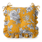 Imperial Bloom Chair Pads with Ties