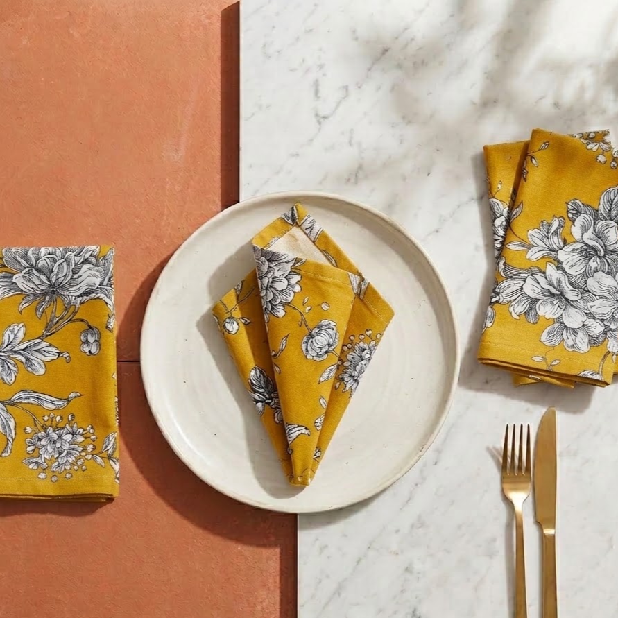 Imperial Bloom Napkin - Sole