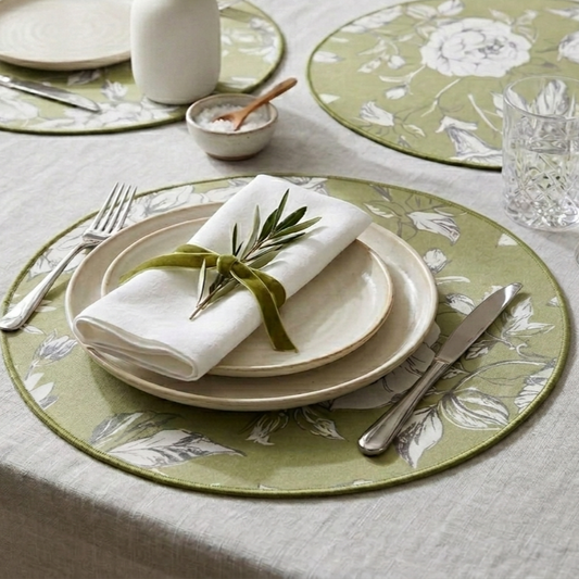Magna Rose Pistachio Placemat