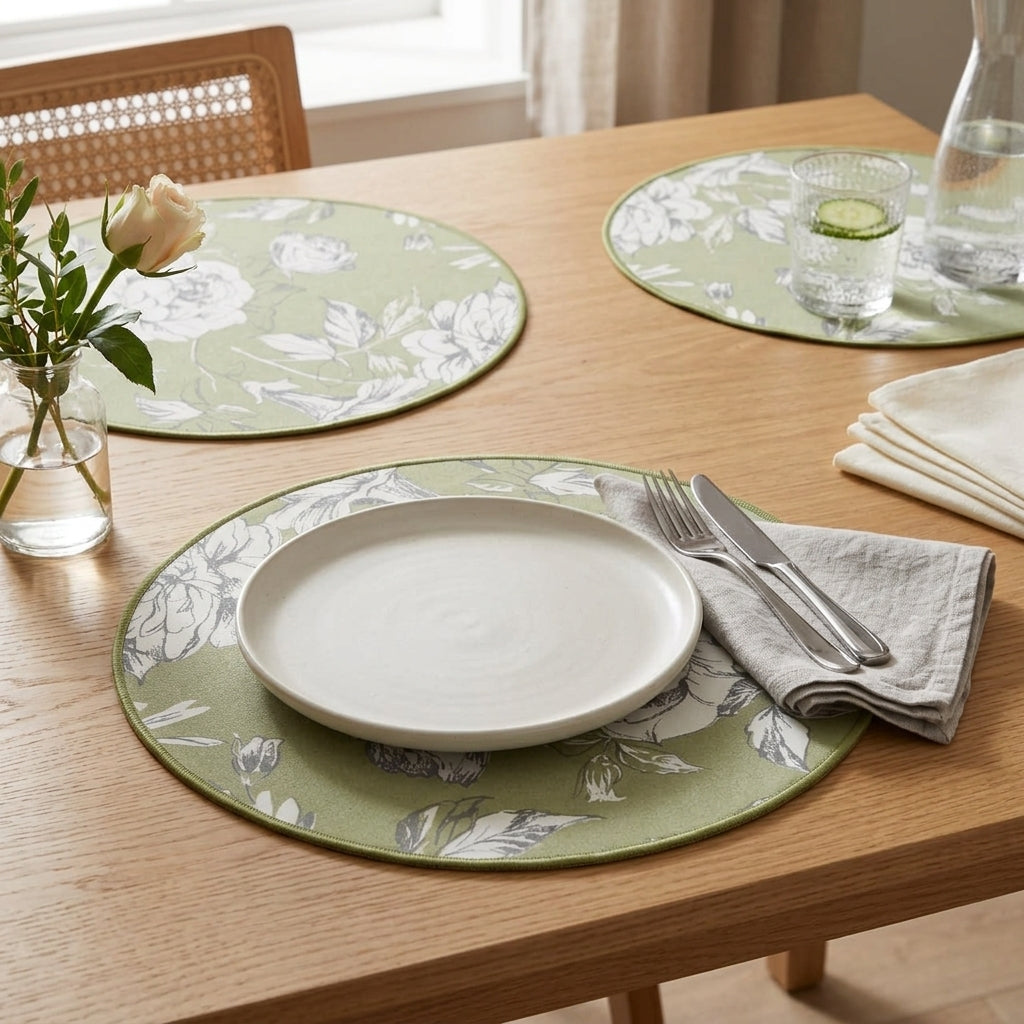 Magna Rose Pistachio Placemat