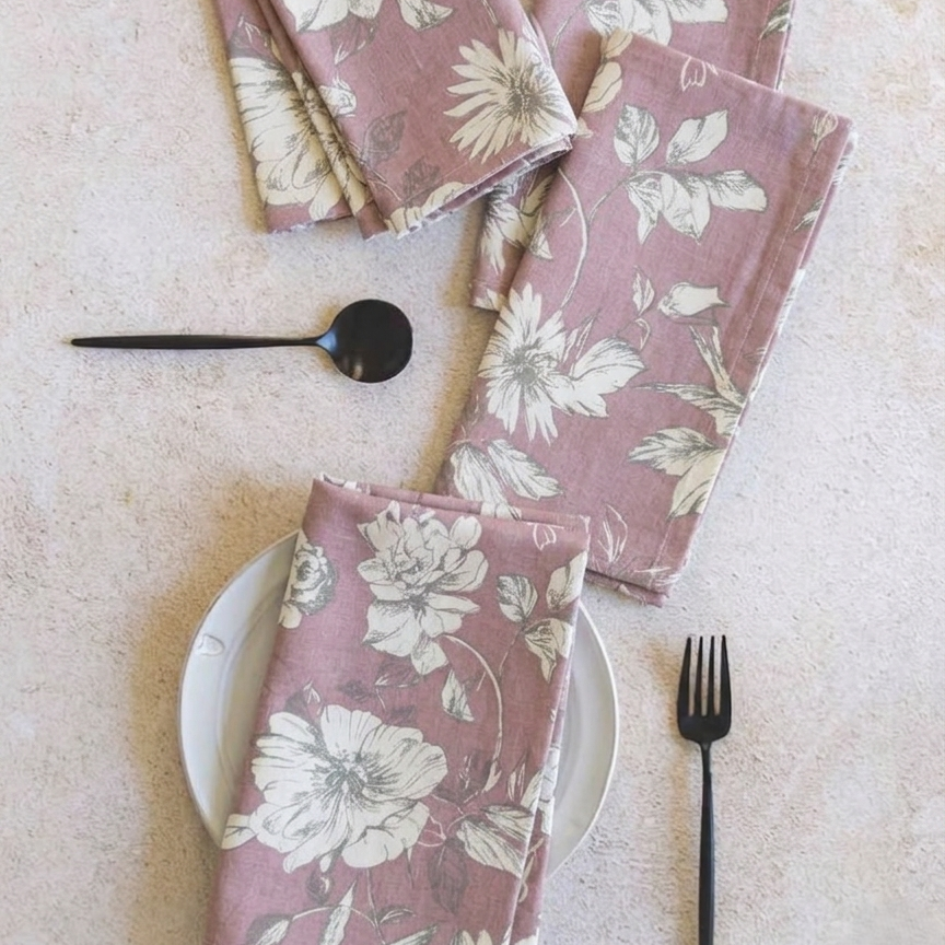 Magna Rose Napkin