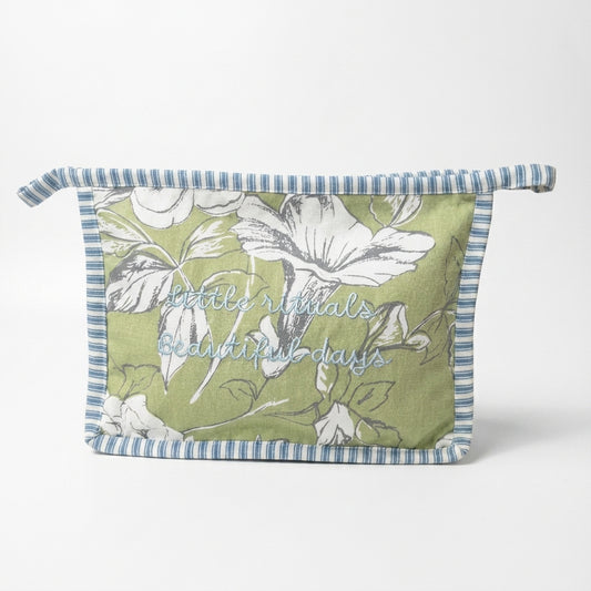 Magna Rose Pistachio Pouch