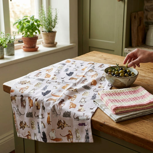 Meow Kitchen Towel