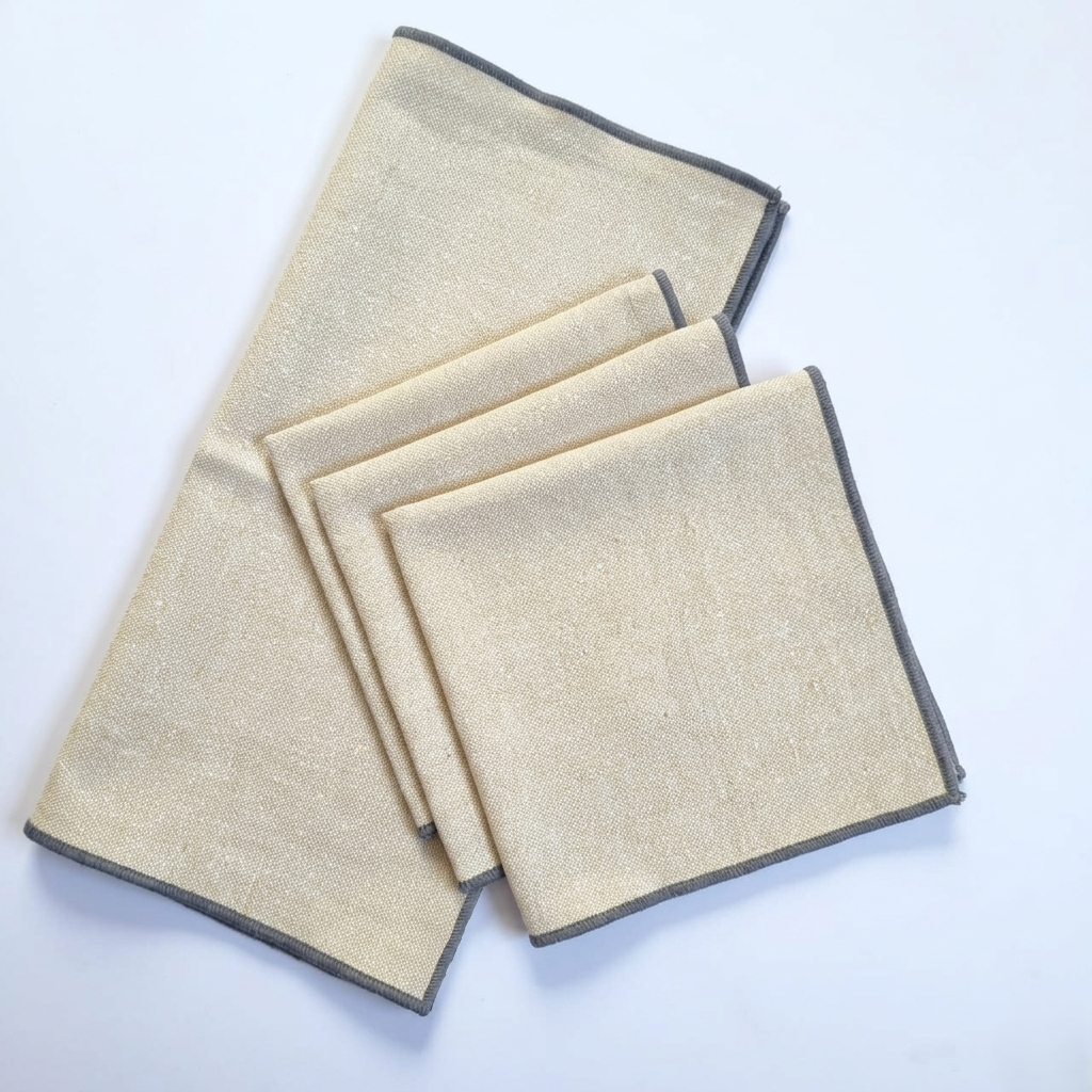 Oatmeal Line Napkin