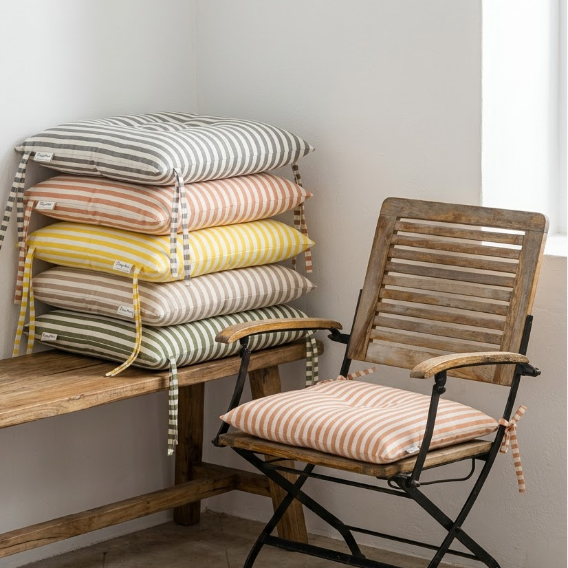 Orbital Chair Pads with Ties