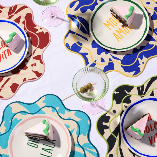 Clara Royal Blue Placemat