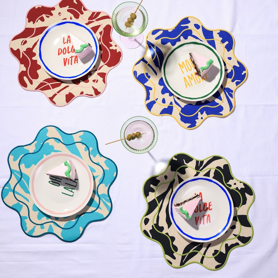 Clara Royal Blue Placemat