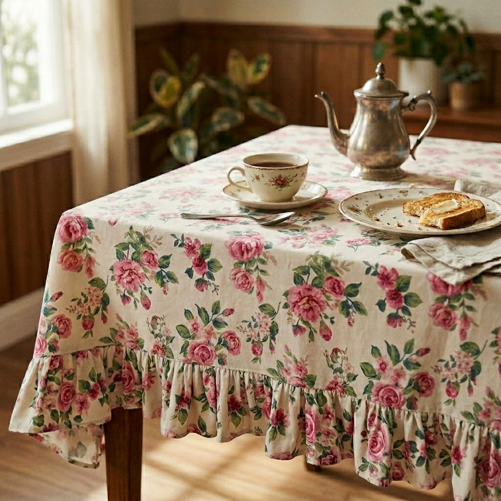 Petal Poetry Tablecloth 8 - 10 Seater