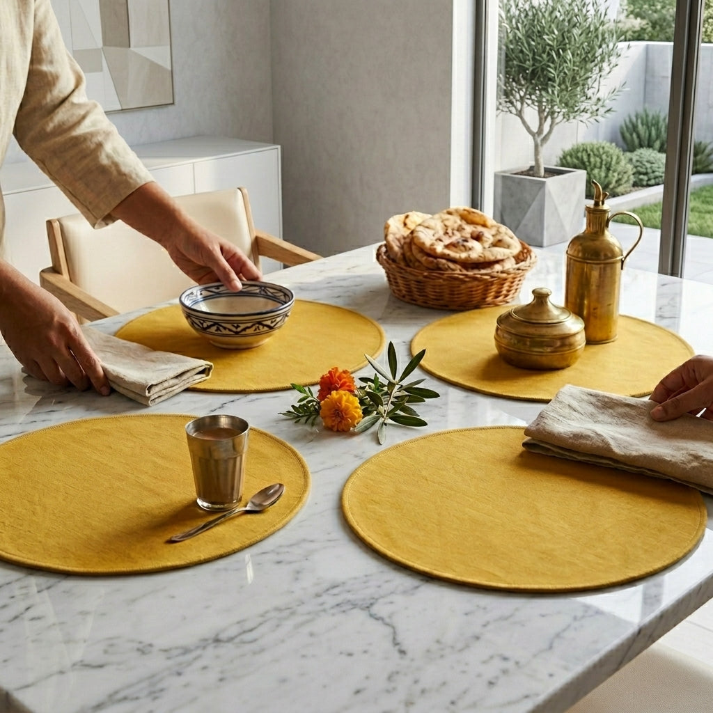 Lucia Mustard Placemat