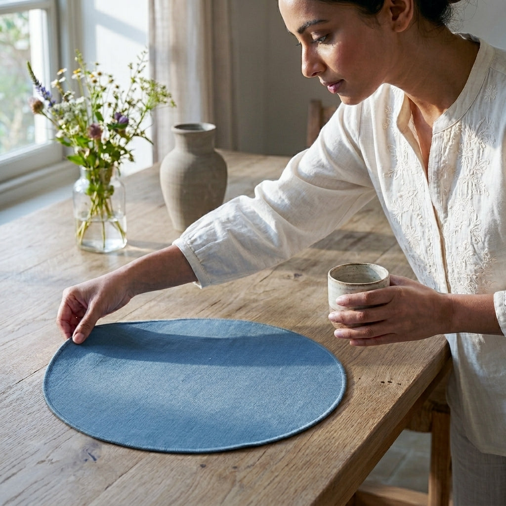 Lucia Navy Placemat