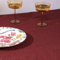 Plum Gold Tablecloth
