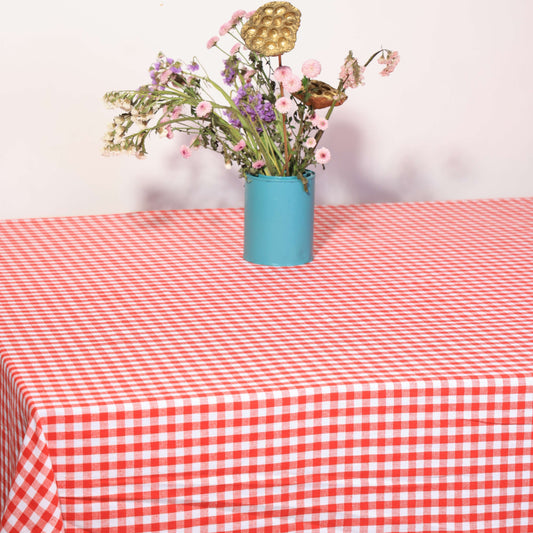 Happiness Check Tablecloth