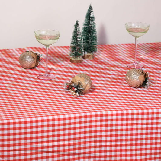 Happiness Check Tablecloth