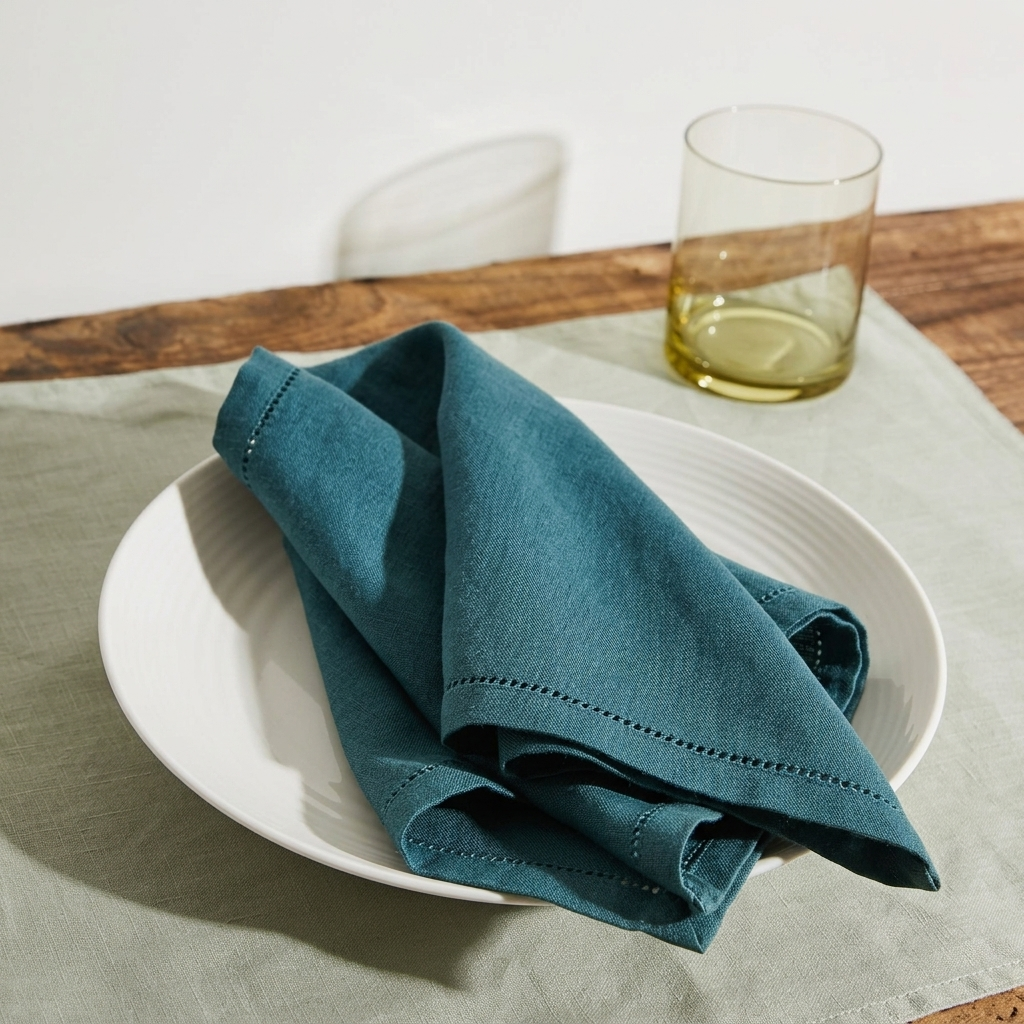 Riviera - Steel blue Napkin