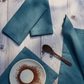 Riviera - Steel blue Napkin