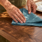 Riviera - Steel blue Napkin