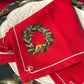 Robin Wreath Napkin