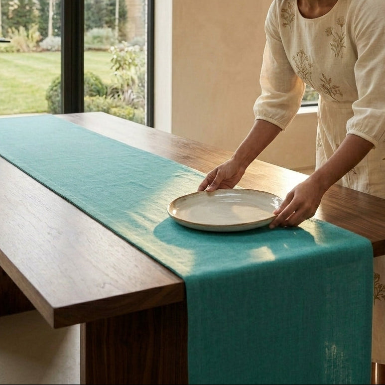 Lucia Turquoise Runner