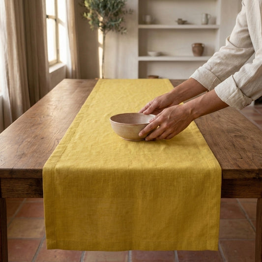 Lucia Yellow Runner