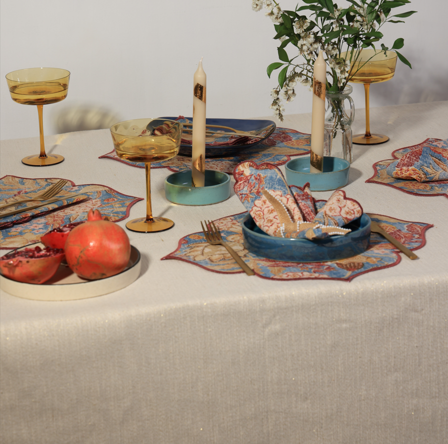 Luna Tablecloth 10 & 12 Seater