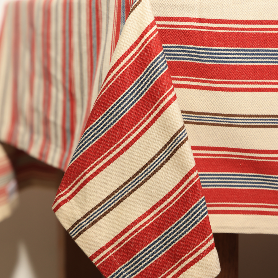 Heartside Stripe Tablecloth