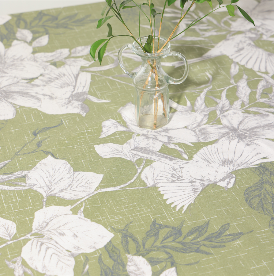 Maravelle Tablecloth - Moss