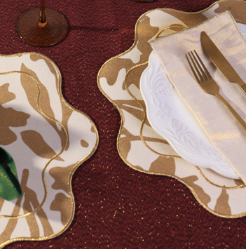 Clara Gold Placemat