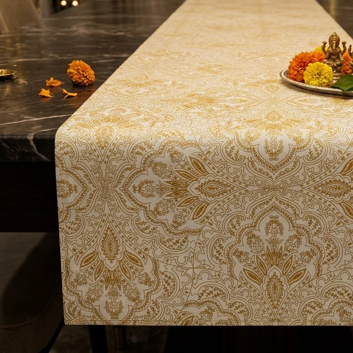 Shruti Gold Runner