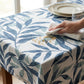 Stain Proof Leaf Tablecloth