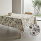 Spill Resistance Imperial Bloom Noir Tablecloth