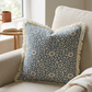 Vintage Bloom Cushion cover - Blue