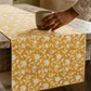 Vintage Bloom Mustard Runner