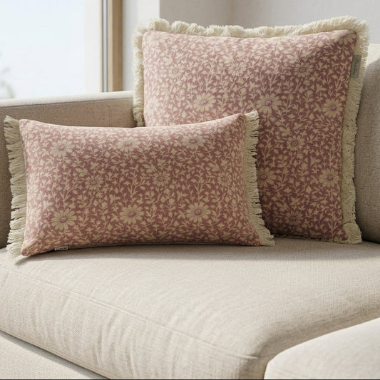 Vintage Bloom Cushion cover - Dusty Rose