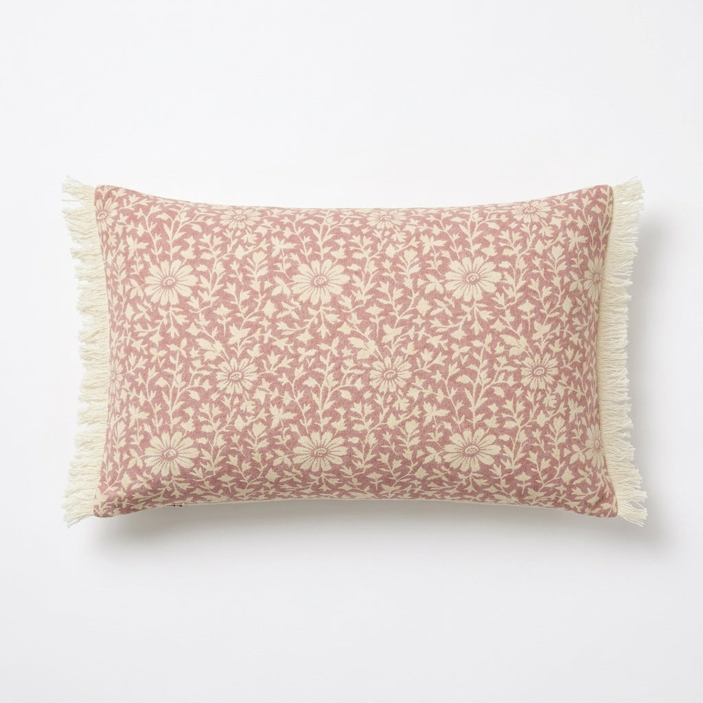 Vintage Bloom Cushion cover - Dusty Rose