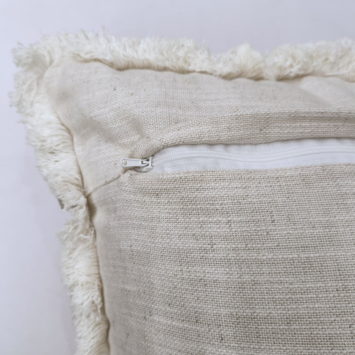White Lily Cushion Cover