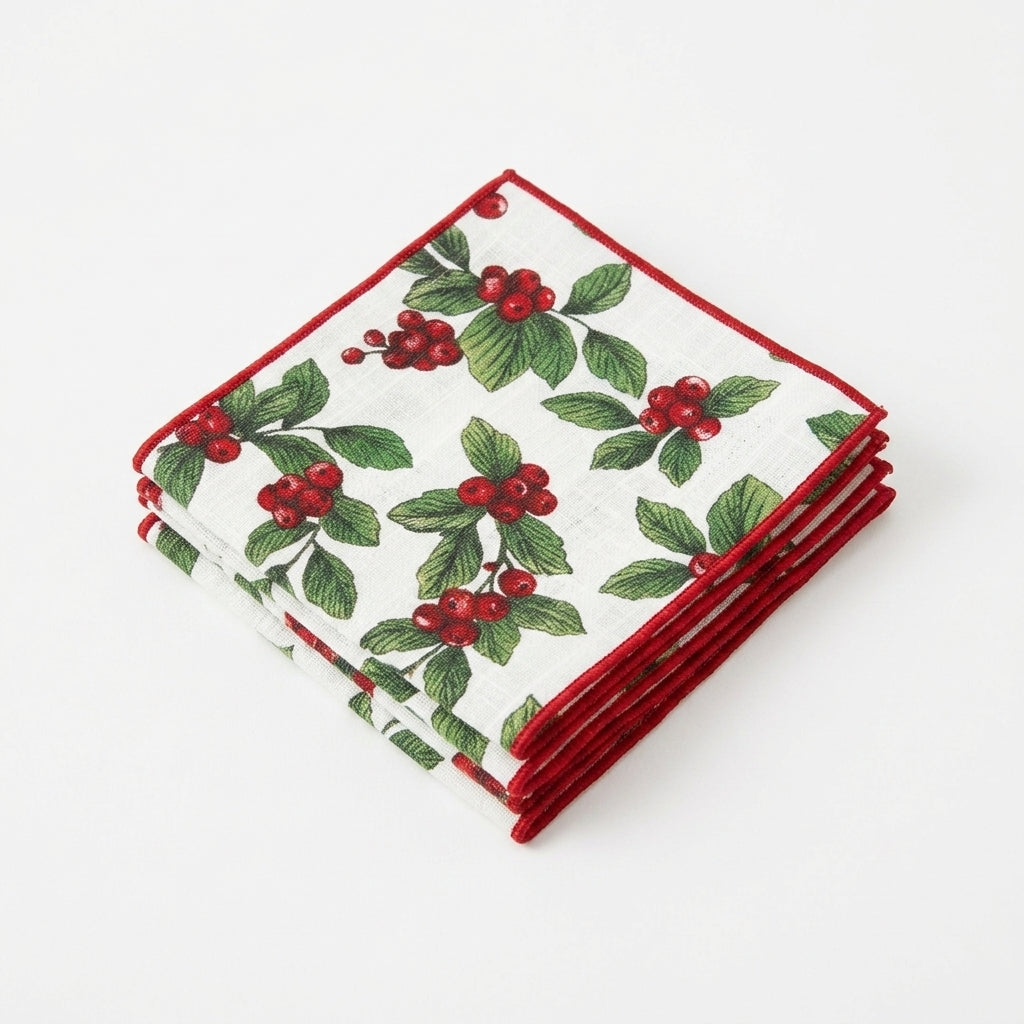 Berry Cocktail Napkins