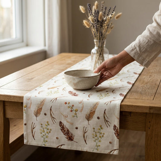 Autumn Feathers Runner