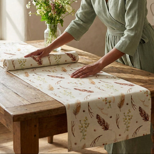 Autumn Feathers Runner
