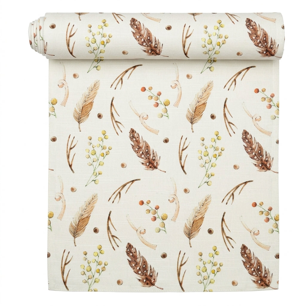 Autumn Feathers Runner