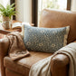 Vintage Bloom Cushion cover - Blue