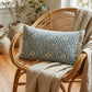 Vintage Bloom Cushion cover - Blue