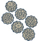 Vintage Bloom Coaster -Blue