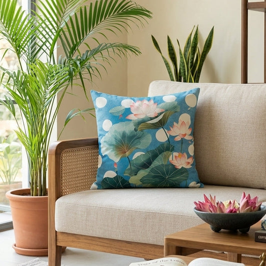 Water Lilly Cushion Cover