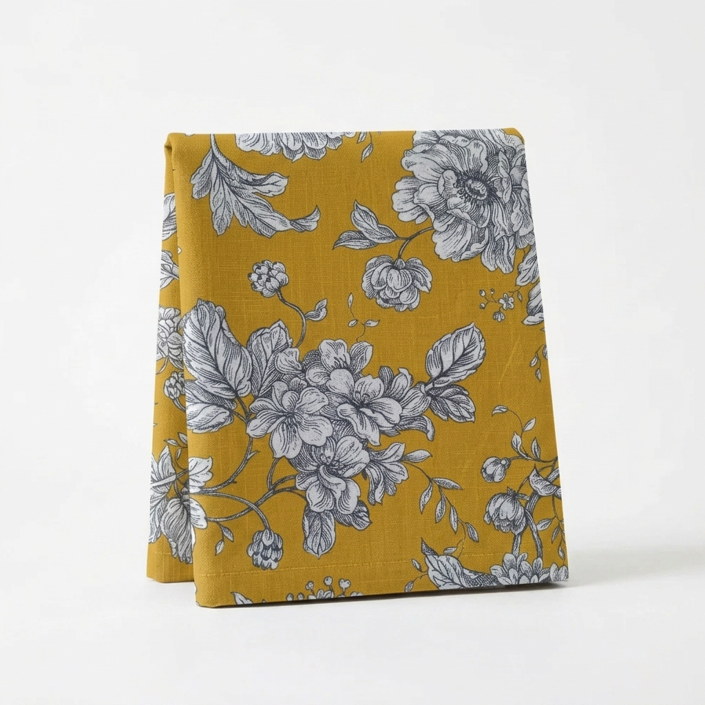 Spill Resistance Imperial Bloom Sole Tablecloth